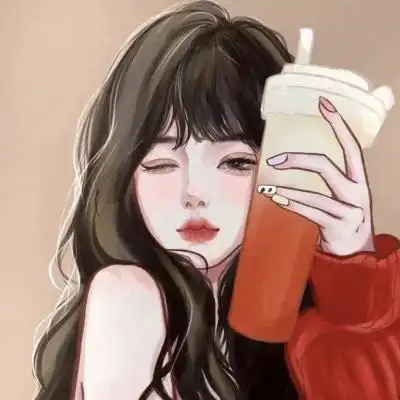 初秋氛围感十足的手绘动漫女头 2022超火抖音二次元头像女头合集_女生