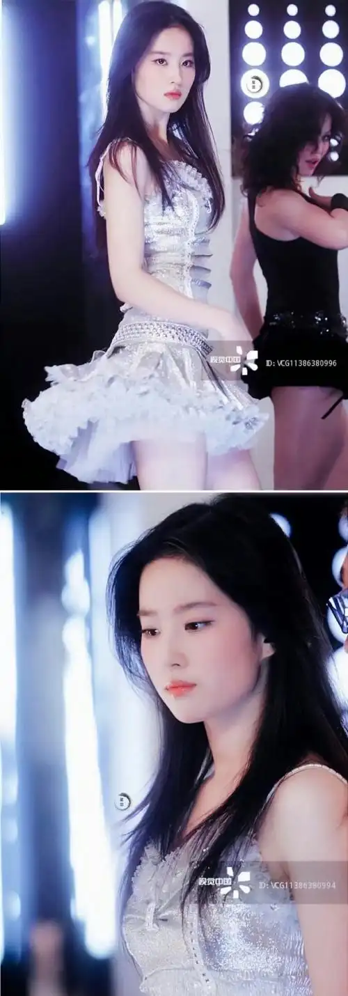 刚出道时期的刘亦菲