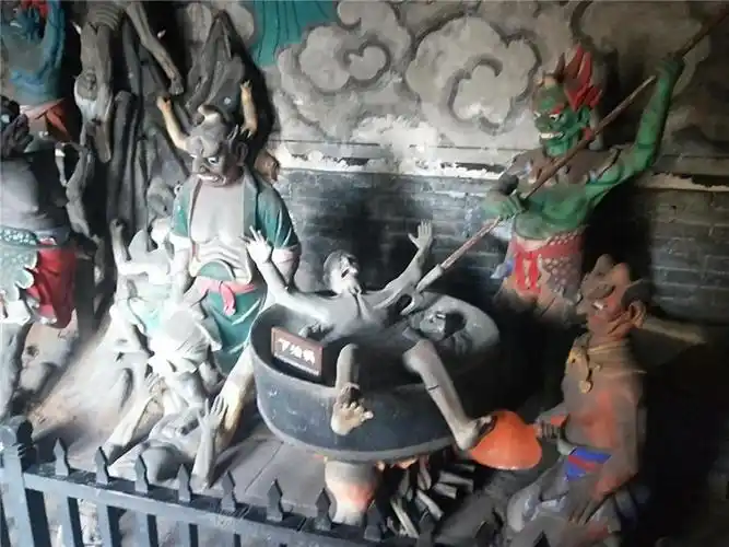 平遥城隍庙是中国道教庙宇殿堂的典型建筑形式