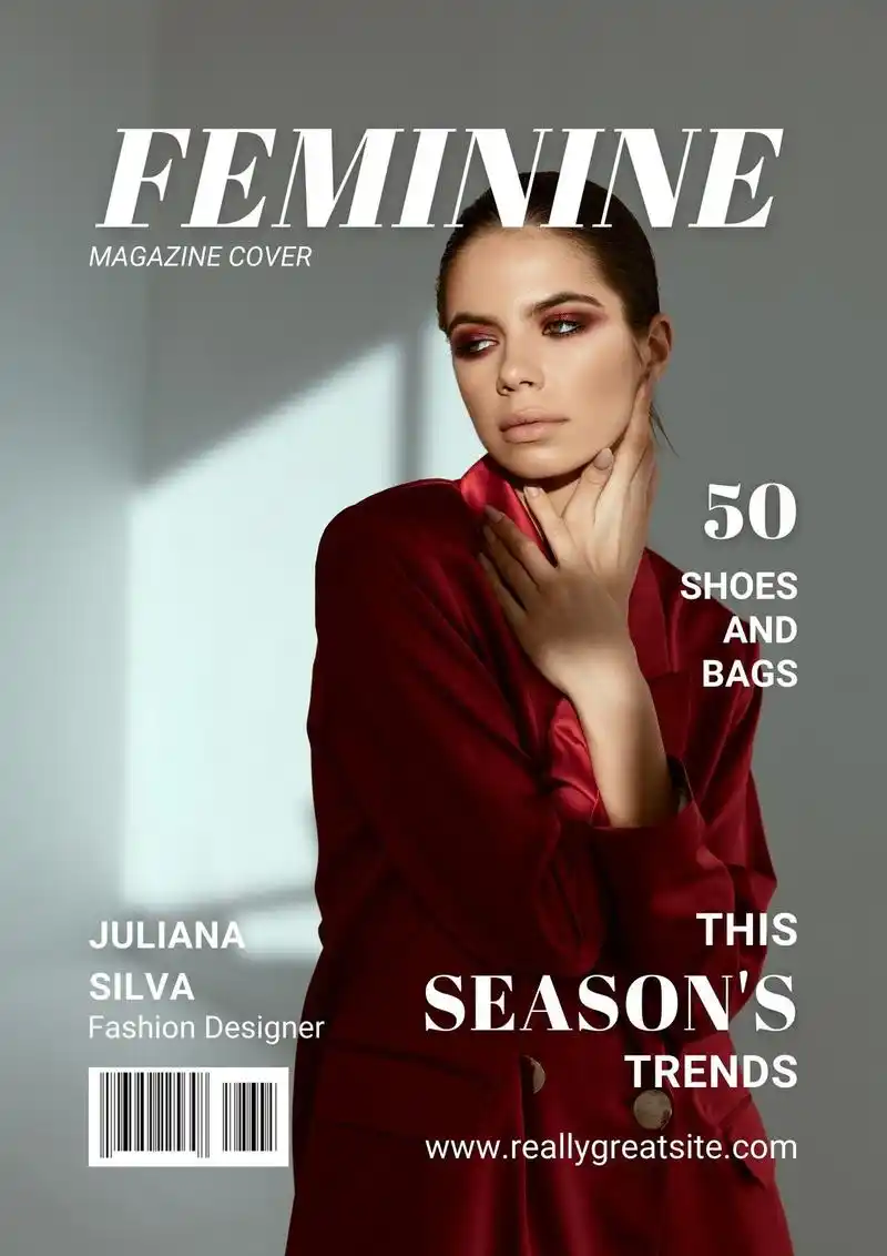 杂志封面设计欣赏!潮流