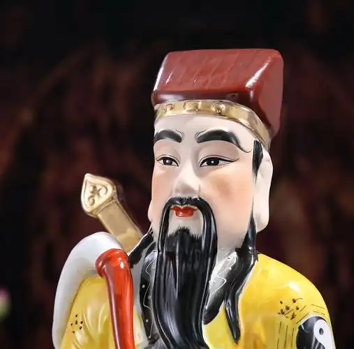 张天师神像张道佛像道教祖师爷神像风水摆件家用