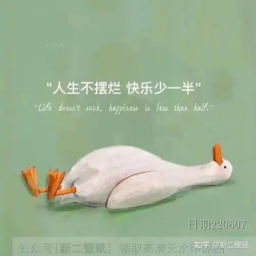 人生不摆烂 快乐少一半 图片 背景图 壁纸 原图 高清 抖音热门 朋友圈