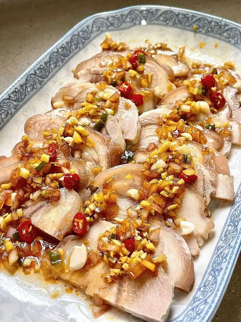 经典粤菜沙姜猪手,味道皮爽肉滑.