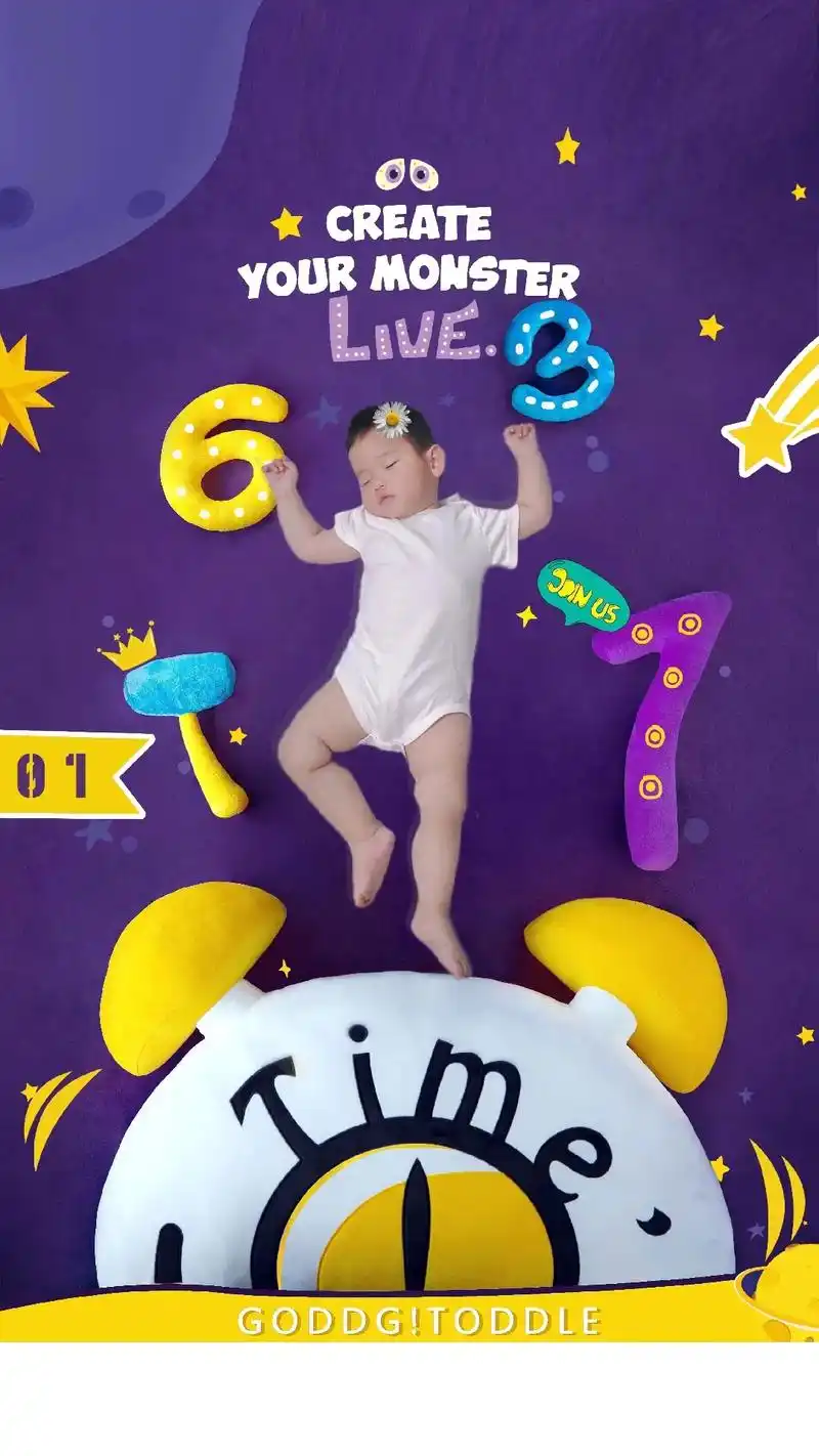 整理了几张不会坐宝宝的抠图素材躺着,趴着都适合哦!