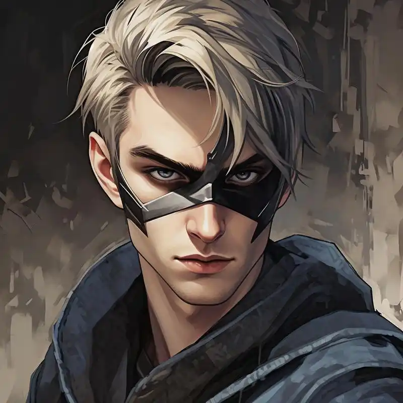 蒙面头像91 神秘又酷炫