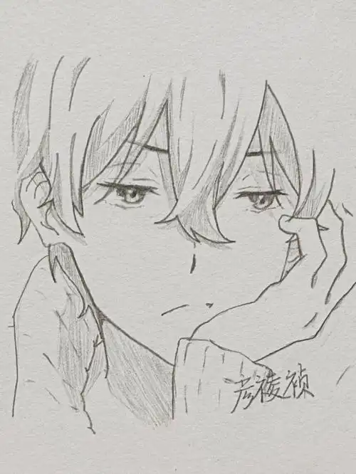 72#折木奉太郎  #冰菓  #手绘 #动漫