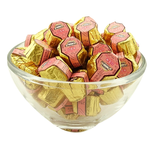 徐福记雀巢奇欧比酱馅八角型巧克力5