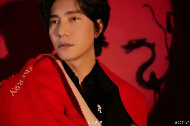 陈坤过年也胖了