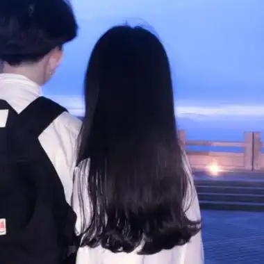 情头双人背影高清图片,情侣头像图片