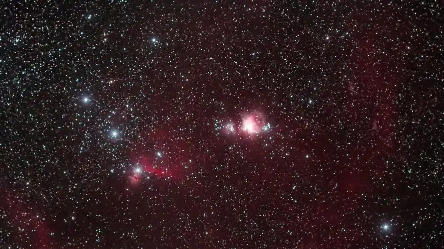 星空,猎户座,星云,壮观的猎户座大星云壁纸