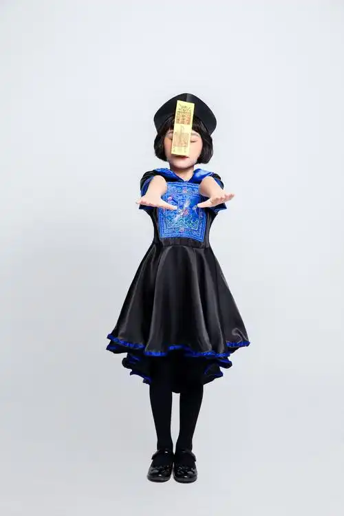 新款万圣节角色扮演红色僵尸女装鬼节派对演出服cosplay万圣节服装女