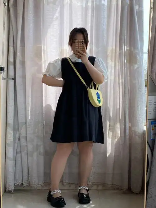 155 130斤ootd|今天有点可爱!99