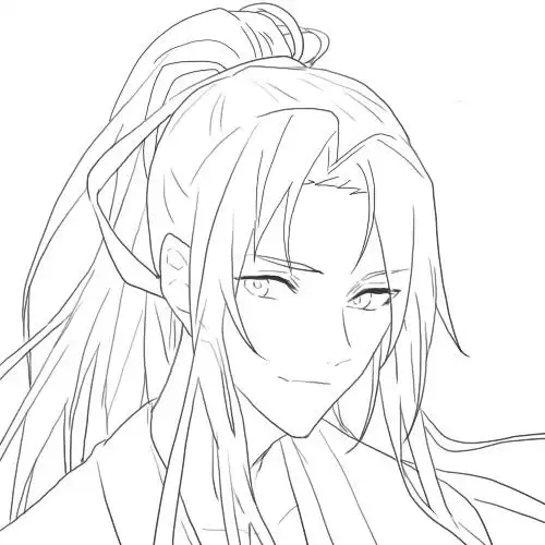 魏无羡铅笔画教程 步骤全身