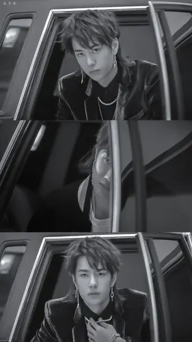 男人风尚leon 截修 top @uniq-王一博 cr:logo