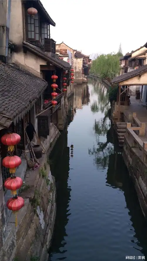 壁纸江南古镇小桥流水人家