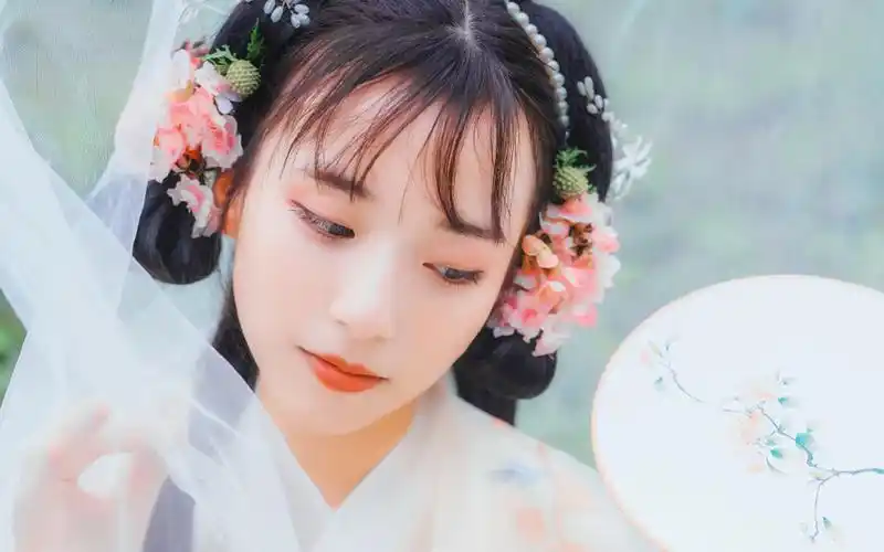 古风汉服美女仙气写真图片桌面壁纸高清大图预览1920x1200_美女壁纸