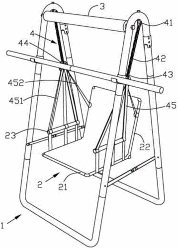 专利名称多功能秋千的制作方法