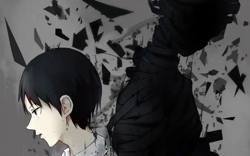 亚人炫酷科幻动漫插画图片桌面壁纸亚人动漫帅哥动漫壁纸永井圭海斗