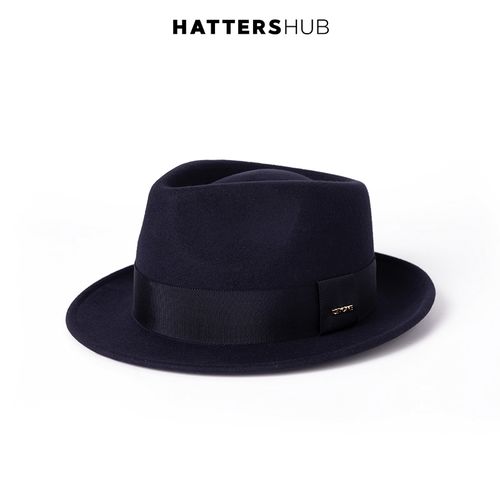 帽仕汇keyone帽子女秋冬复古羊毛礼帽英伦绅士爵士帽细腻羊毛毡帽