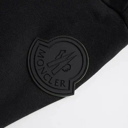 moncler蒙口 男童黑色字母印花加绒长袖卫衣8027850 809b3 - 万奢城旗