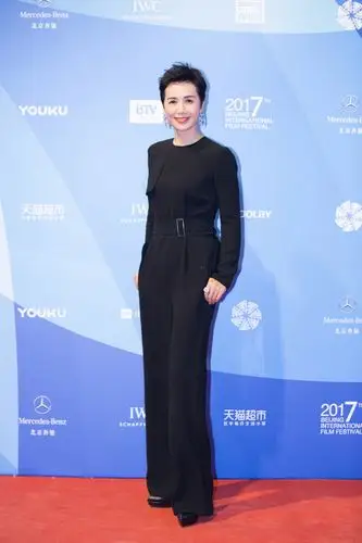 蒋雯丽 (jiang wenli) in max mara ss17 resort jumpsuit