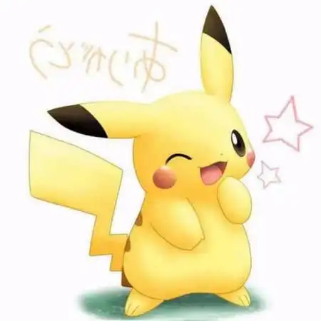 皮卡丘头像的相反面