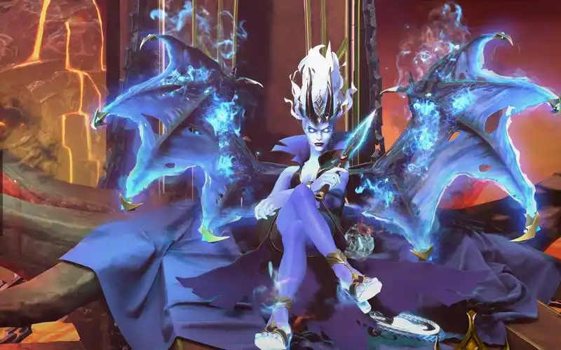 dota2女王至宝持鞭来袭,技能特效展示