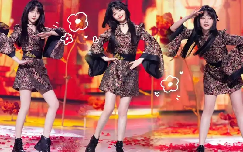 谭松韵简直就是宝藏女孩,公主切造型跳极乐净土,又美又飒,元气甜美一