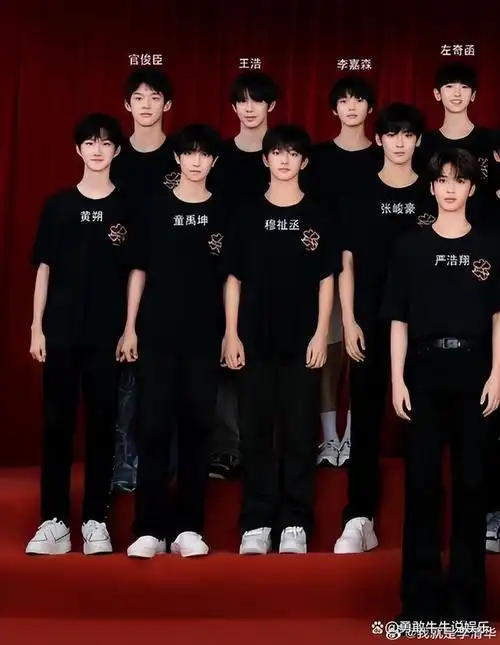 时代峰峻全家福,四代同堂,王俊凯稳坐c位,你最喜欢谁?