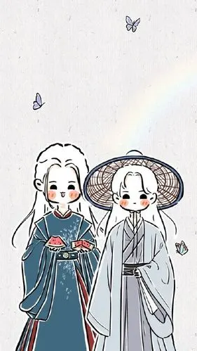 壁纸精选山河令卡通主题壁纸