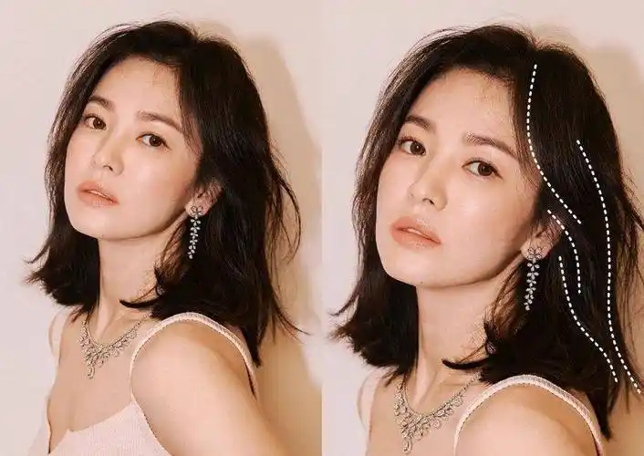 原创韩国女星集体换发型iu温柔优雅金世正减龄金智媛锁骨发显脸小