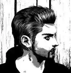 沧桑的动漫大叔图片