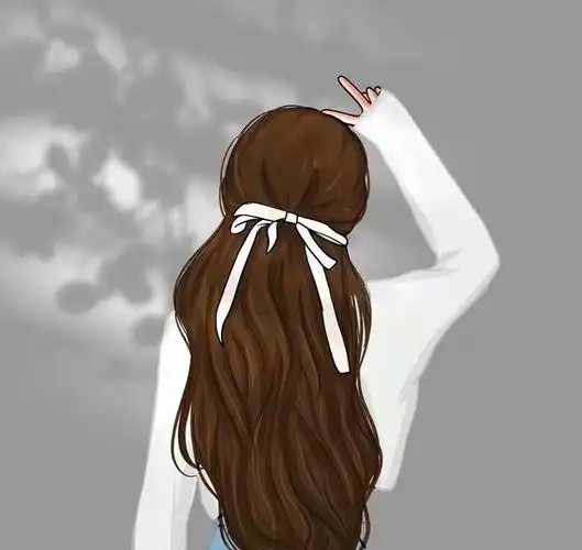 头像一组超美的高清女生背影头像