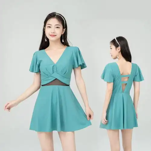 泳衣厂批发~24款时尚性感女神范露背连体泳衣腰部镂空