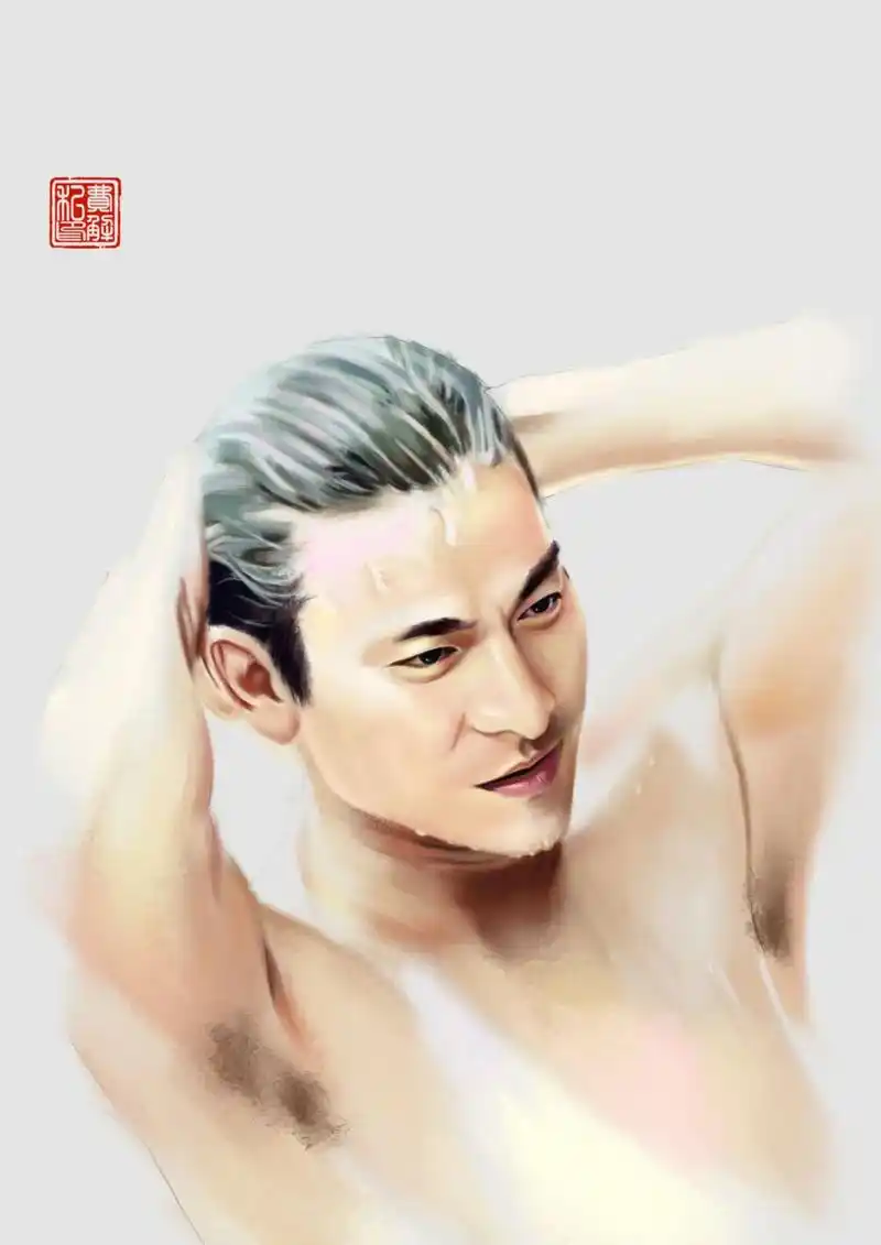 刘德华 #画画 #华迷 #ps板绘 #厚涂头像