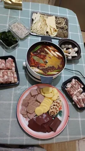 zz原来你也在这里做的家庭火锅