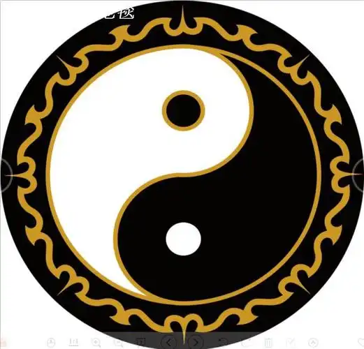 道教地毯道教罡毯阴阳八卦太极图地毯踏罡步斗毯道士打坐练功毯可2022