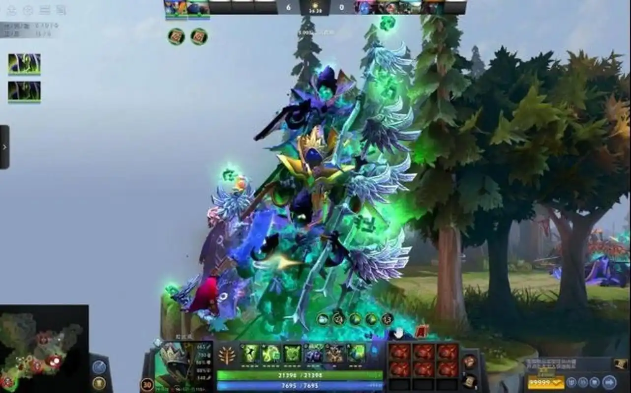 米波更新你不练五狗齐飞,去练五拉叠猫猫 #dota2