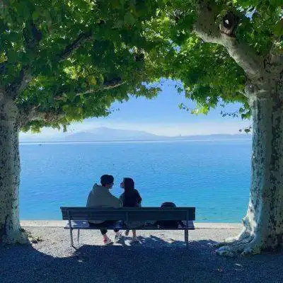 情侣头像唯美意境图片情侣拥抱唯美头像