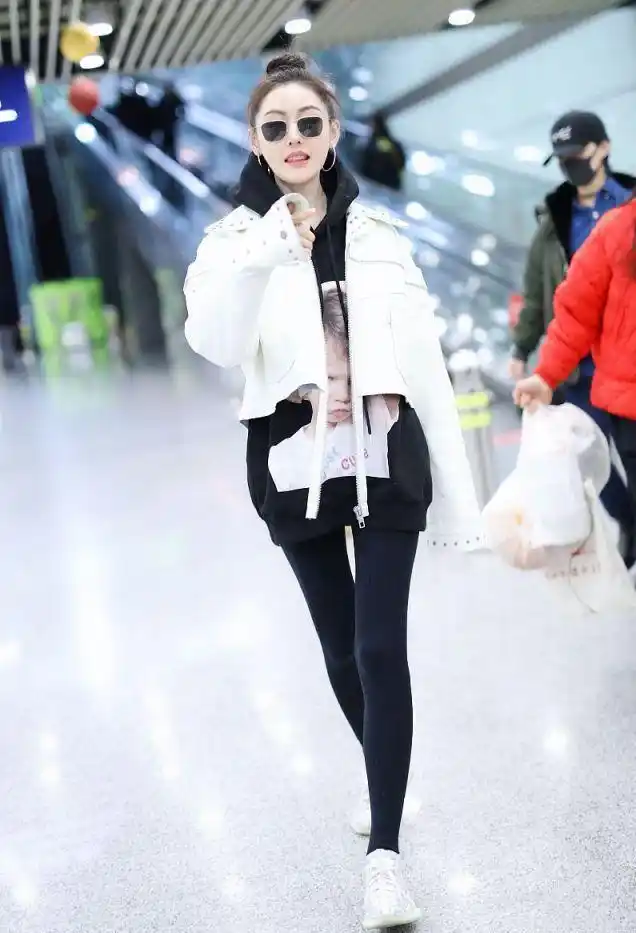 张天爱露脐装上衣(张天爱这身材太好了)(5)