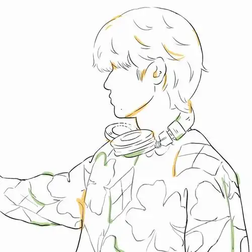 团宋亚轩  #tnt时代少年团  #无偿约稿  #白菜价约稿  #线稿  #简笔画