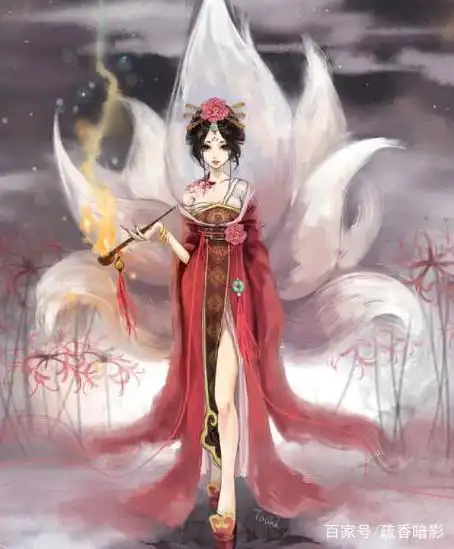 十二星座化身九尾狐妖,水瓶座气场强大,狮子座丑爆了!