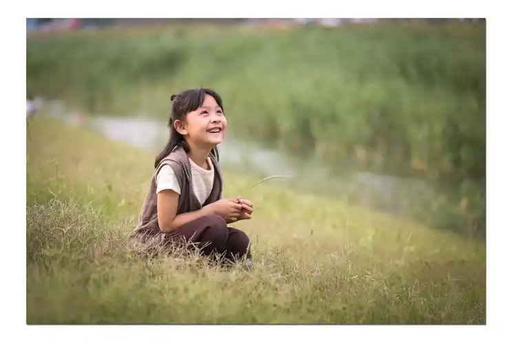 最美不过你天真灿烂的笑脸