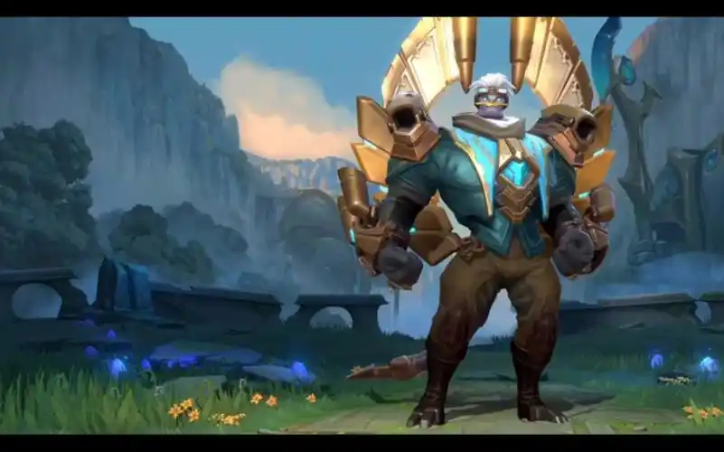 英雄联盟手游加里奥秘旅探索者皮肤实战视频预览