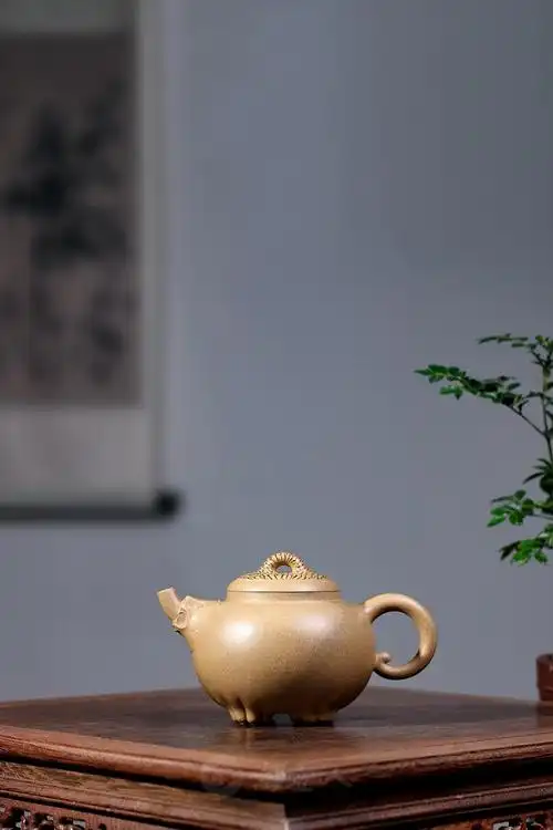 宜兴名家陈国良紫砂壶《全手虎虎生风壶》原矿全手工优惠全场包邮真品