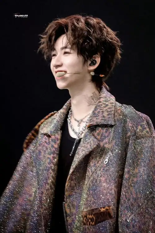 贺峻霖 舞台致命吸引力##贺峻霖饭撒小天使##贺峻霖应援色二代我换