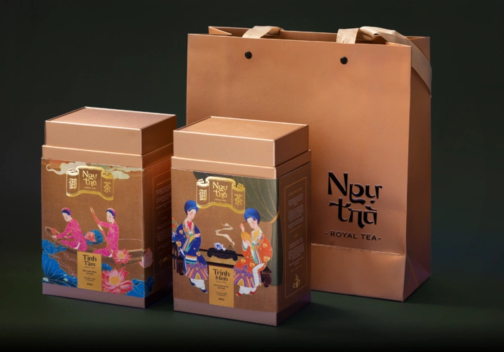 皇家茶叶包装设计