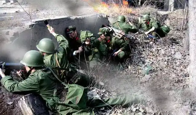 对越自卫反击战与我的二三事|图:高山上下,血染的风采