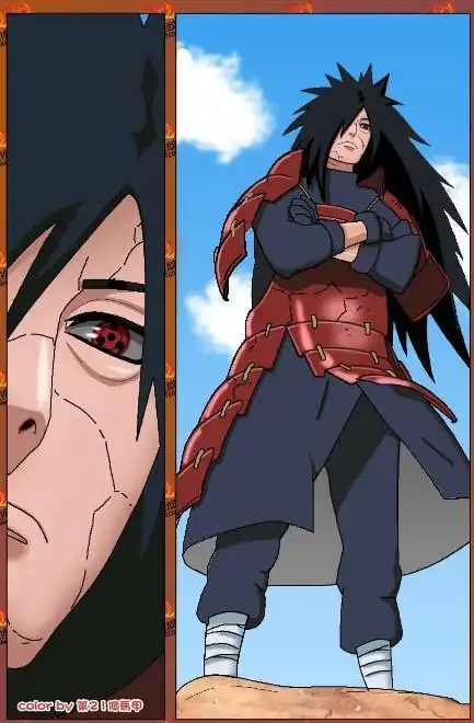 求一张彩色 宇智波斑 带轮回眼的图片.谢谢 非常感谢