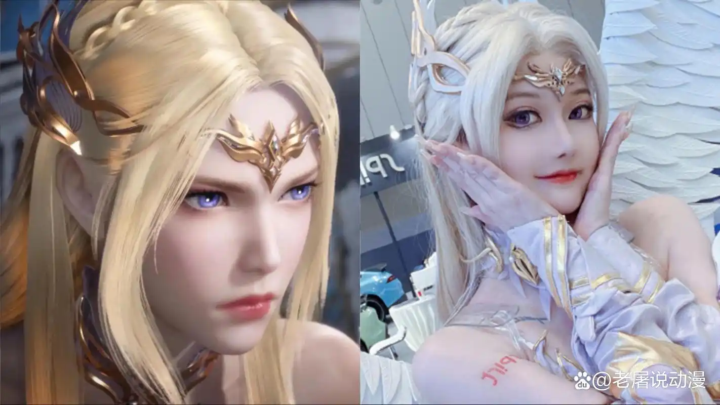 《斗罗大陆》颜值超高的cos,千仞雪大长腿,小舞身材比动漫还赞!